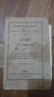 1880 ESPIRA DE L AGLY -  LIVRET DE FAMILLE BANET HUC - PYRENEES ORIENTALES - Historical Documents