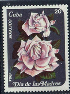 CUBA - Flore, Roses - Mi 2851-2852 - MNH - 1984 - Andere & Zonder Classificatie