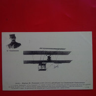 BIPLAN H.FARMAN PILOTE PAR LE LIEUTENANT CAMERMAN - Aviateurs