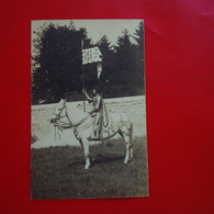 CARTE PHOTO COMPIEGNE FETE JEANNE D ARC CAVALIER - Compiegne