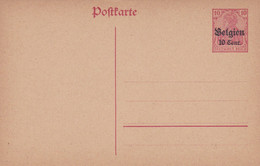 Carte Entier Postal Occupation - Deutsche Besatzung