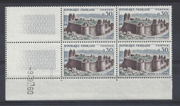 FOUGERES N° 1236 - Bloc De 4 COIN DATE - NEUF SANS CHARNIERE - 9/9/60 - 1960-1969