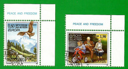 Jugoslawien 1995  Mi.Nr. 2712 / 2713 ,  EUROPA CEPT  Frieden Und Freiheit - Gestempelt / Fine Used / (o) - Usados