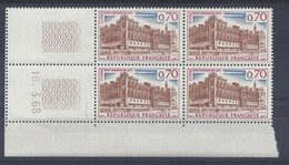 ST-GERMAIN En LAYE N° 1501 - BLOC De 4 COIN DATE - NEUF SANS CHARNIERE - 18/3/68 - 1 Trait - 1960-1969