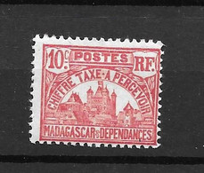 1942 - Madagascar -timbre Taxe-  MNH* - YT 11 - Impuestos