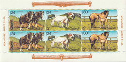 NOUVELLE ZELANDE - Faune, Chevaux, Au Profit Oeuvres Pour La Santé De L'enfance - Y&T BF 50 + Tb N° 876-878 - MNH - 1984 - Otros & Sin Clasificación