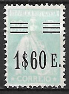 PORTUGAL    -    1928  .  Y&T N° 490 (*) .  Cérès.  Surchargé - Neufs