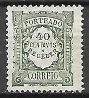PORTUGAL    -    Taxe  .   1922  .  Y&T N° 37 (*) . - Neufs