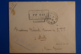 O20  SAINT PIERRE MIQUELON BELLE LETTRE DU GOUVERNEMENT ASSEZ RARE 1926   POUR BRIELLE FRANCE +AFFRANCH PLAISANT - Brieven En Documenten