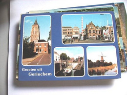 Nederland Holland Pays Bas Gorkum Gorinchem Met Molen En Kerk - Gorinchem