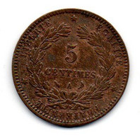 5 Centimes 1896 A TORCHE TB - Other & Unclassified