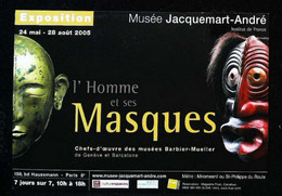 ► Masques Ethniques  Exposition -  Paris 2005 - Oceanië