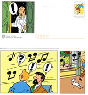 ✅ " TINTIN " Sur PAP De 2000 (avec Sa Carte)  N° YT 3304 En Parfait état. - Comics
