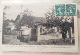 86 SAINT JULIEN L'ARS --Forêt De Moulières,Maison Du Brigadier Forestier - Saint Julien L'Ars