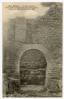 Archéologie.fouilles D'Alésia 1908.porte D'entrée De La Salle Souterraine Du Monument à Crypte. - Antiquité