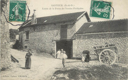 / CPA FRANCE 95 "Santeuil, Entrée De La Ferme De L'ancien Presbytère" - Santeuil