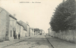 / CPA FRANCE 95 "Survilliers, Rue D'en Haut" - Survilliers