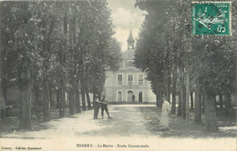 / CPA FRANCE 95 "Ennery, La Mairie, école Communale" - Ennery