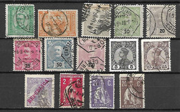 PORTUGAL    -   Petit  LOT  De Classiques Oblitérés, Avec Défauts. - Collections