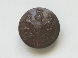 Très Beau Et Ancien Bouton Militaire ? Grande Bretagne ? - A Identifier   **** EN ACHAT IMMEDIAT **** - Boutons