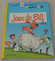 Boule Et Bill - N°11 - Jeux De Bill - Boule Et Bill