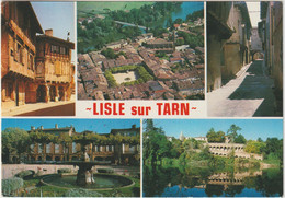 Tarn : LISLE  Sur  TARN : Vue  Aérienne  1988 - Lisle Sur Tarn