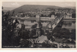 2374) TRABEN - TRARBACH - Mosel - BRÜCKE U. HAUS Details - Alt !! 02.09.1937 - Traben-Trarbach