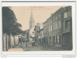 82 SAINT NICOLAS DE LA GRAVE RUE GAMBETTA CPA BON ETAT - Saint Nicolas De La Grave