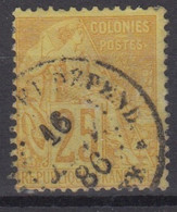 #159# COLONIES GENERALES N° 53 Oblitéré Gorée (Sénégal Et Dépendances) - Alphee Dubois
