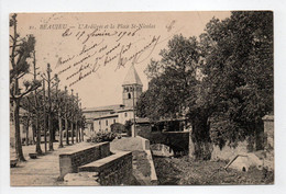 - CPA BEAUJEU (69) - L'Ardières Et La Place St-Nicolas 1906 - - Beaujeu