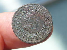 Denier Tournois D'Henri III 1583 A - Belle Monnaie - 1574-1589 Hendrik III