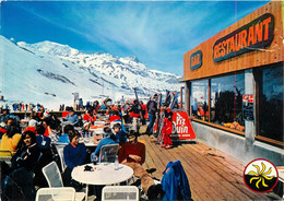 CPSM TIGNES - Au Centre Des Pistes, Le Bar De La Grande Motte      L453 - Autres & Non Classés