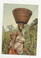 Cp, L'AFRIQUE En Couleurs ,jeune Maman ,voyagée 1971 - Afrika