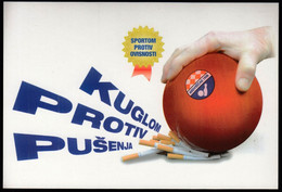 Croatia Zagreb 2013 / Bowling / With A Ball Against Smoking / Sport Against Addiction / Health / Nikola Dragas Medvescak - Boliche