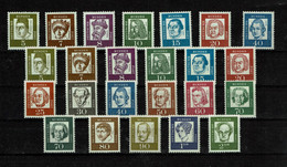 Bund Michel Nr.: 347 - 362 X+y Postfrisch - Unused Stamps