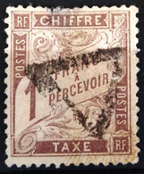 FRANCE                 TAXE  N° 25    Aminci               OBLITERE - 1859-1959 Oblitérés
