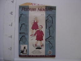 PATRON VINTAGE Patroon PETIT ECHO De La MODE Veste Robe 34 142 Pieces Predecoupees - Patrones