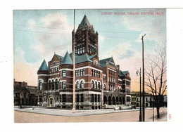 Grand Rapids, Michigan, USA, "Court House, Grand Rapids, Mich.". Pre-1915 Postcard - Grand Rapids