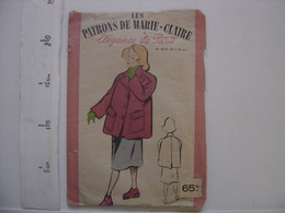 PATRON VINTAGE Patroon MARIE CLAIRE Veste 6137 Pieces Predecoupees - Patrons