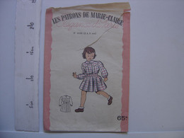 PATRON VINTAGE Patroon MARIE CLAIRE Tablier 6195 Pieces Predecoupees - Patronen