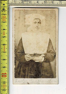 Kl 059 - PHOTO SŒUR DU MONASTÈRE - FOTO KLOOSTERZUSTER - Photographie - LOUIS DECKERS ANVERS - Ancianas (antes De 1900)