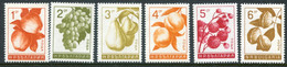 BULGARIA 1965 Fruits IV MNH / **.  Michel 1565-70 - Ongebruikt