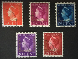 1947 COUR INTERNATIONALE DE JUSTICE  NVPH 20 - 24 - Dienstmarken