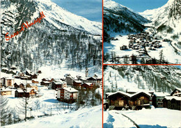 Saas-Almagell - 3 Bilder (949) * 27. 12. 1978 - Saas-Almagell