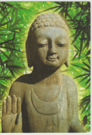 Buddha Statue Zen Way Buddhism Postcard - Buddhism