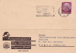 ALLEMAGNE 1939 CARTE DE WUPPERTAL - Storia Postale