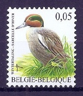 BELGIE * Buzin * Nr 3623 * Postfris Xx *  WIT  PAPIER - 1985-.. Birds (Buzin)