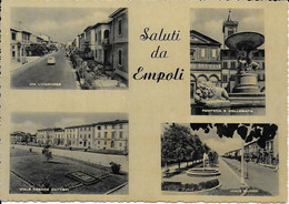 Saluti Da Empoli - Vedute - Via Livornese - Viale Cesare Battisti E Viale Buozzi - Ed. Duilio Maestrelli - Empoli