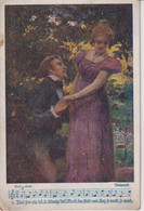 AUSTRIA - Artcard Of Couple With Music Score Etc - Interesting Stamp & Postmark - Parejas