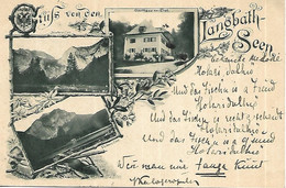 1895/1905 - LANGBATHSEE  Ebensee , Gute Zustand, 2 Scan - Ebensee